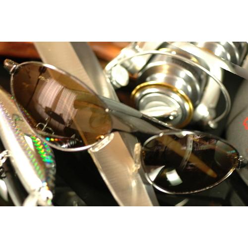 「冒険王」偏光サングラス=FANDY=ストレートテンプル