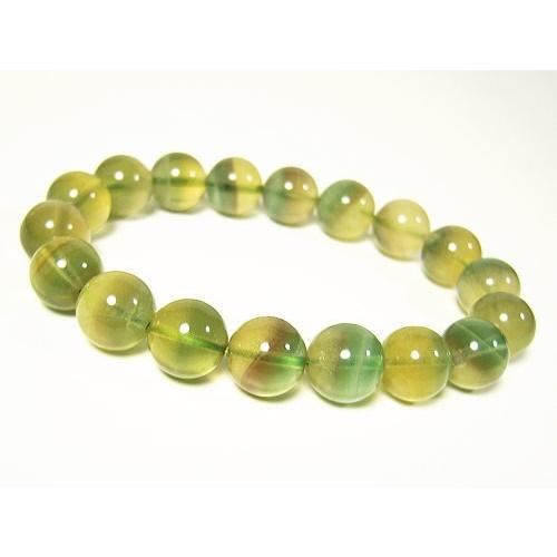 ★完売御礼★フローライトファントム/天然石パワーストーンブレスレット/10mm/1点もの