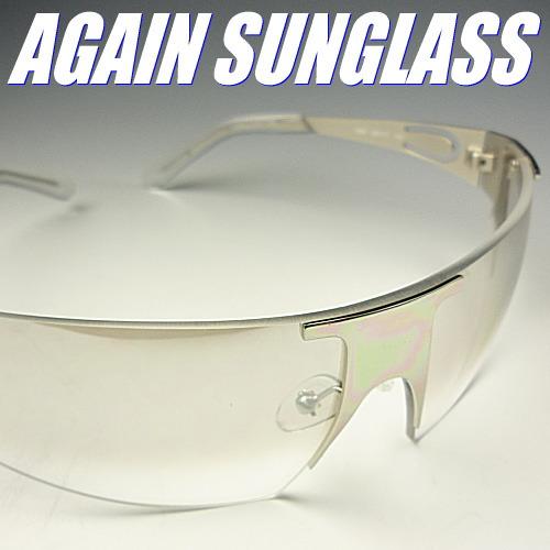 イタリーデザインAGAINサングラス/サングラス メンズ UV 100％ カット/サングラス スクエ...