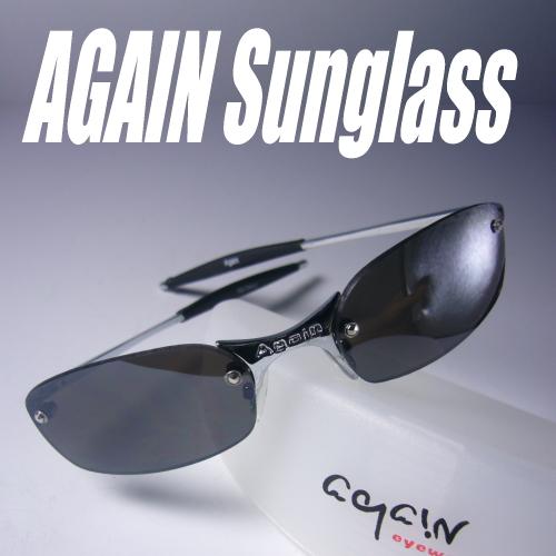 イタリーデザインAGAINサングラス/サングラス メンズ UV 100％ カット