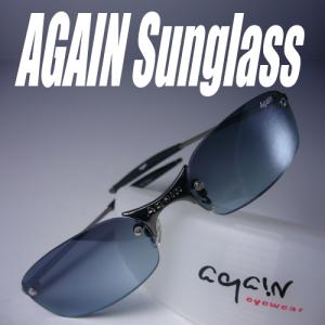 イタリーデザインAGAINサングラス/サングラス メンズ UV 100％ カット