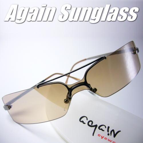 イタリーデザインAGAINサングラス/サングラス メンズ UV 100％ カット
