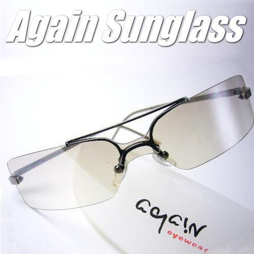 イタリーデザインAGAINサングラス/サングラス メンズ UV 100％ カット
