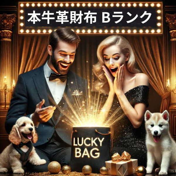 金運アップを願う小さなおまけ付！2025年福袋　本牛革財布　Bランク　高級ブランド芦屋ダイヤモンド正...