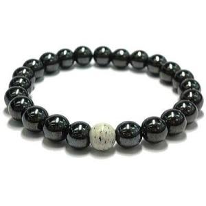 北投石 天然ラジウム鉱石/磁気入りヘマタイト/話題の健康ブレスレット 日本全国　離島含む　送料当店負...