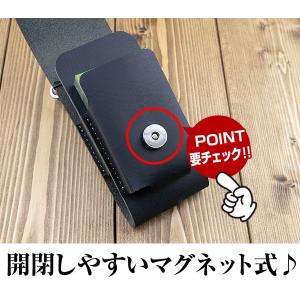 高級ヌメ革 イタリーレザー 加熱式たばこ IQ...の詳細画像4