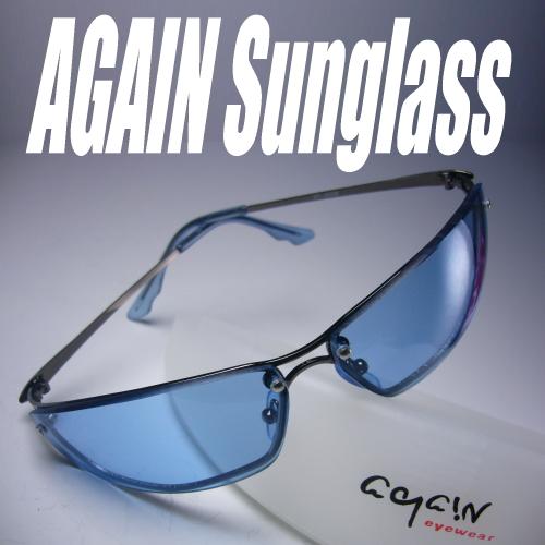 イタリーデザインAGAINサングラス/サングラス メンズ UV 100％ カット