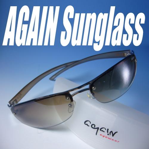 イタリーデザインAGAINサングラス/サングラス メンズ UV 100％ カット