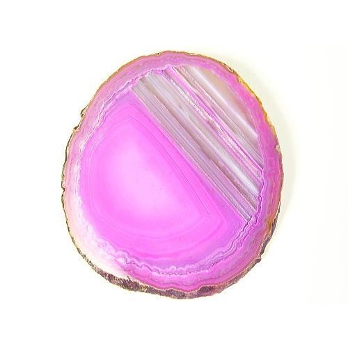 メノウ瑪瑙プレート/天然石パワーストーンインテリア/ピンク【1点もの】