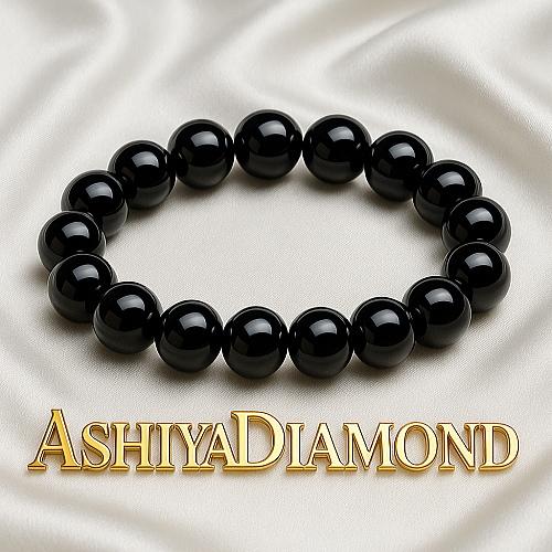 芦屋ダイヤモンド宝石ブランド 1万点お中から 選りすぐりの高品質な オニキス天然石ブレスレット キズ...