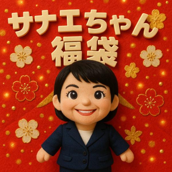 サナエちゃんを応援！福井発 物価高対策サングラス5本入り福袋 開けた瞬間のワクワク・ドキドキと笑顔で...