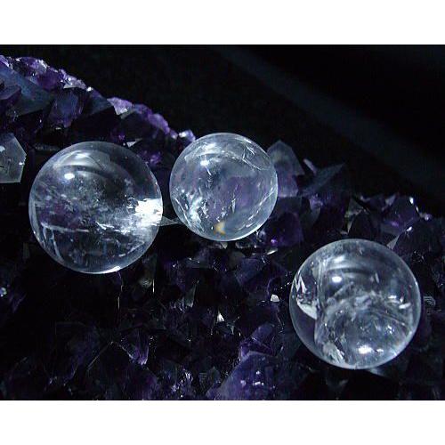 天然水晶玉/パワーストーン・土地・家屋・部屋のお清め・浄化に