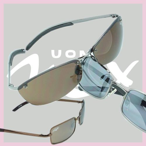 イタリアでお馴染みの超有名ブランド！UOMO MAXサングラス★メタルフレーム★