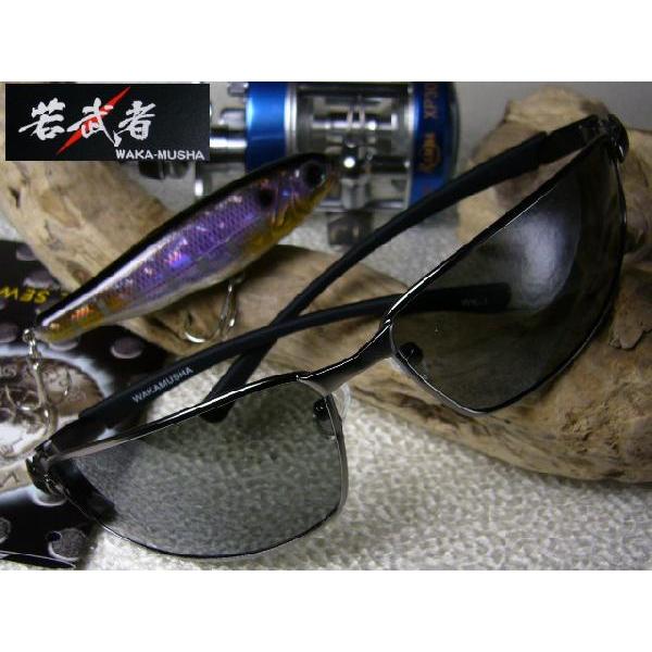 世界が認めたブランド「視泉堂=冒険王=偏光サングラス」切れ味鋭いスタイリング若武者WAKA-MUSH...