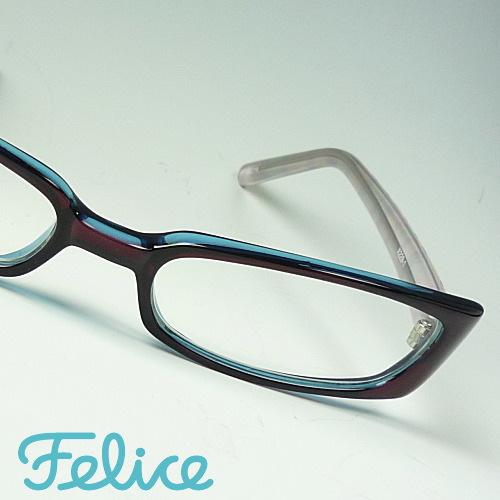 Felice　フェリーチェ 伊達めがね サングラス UV 100％ カット