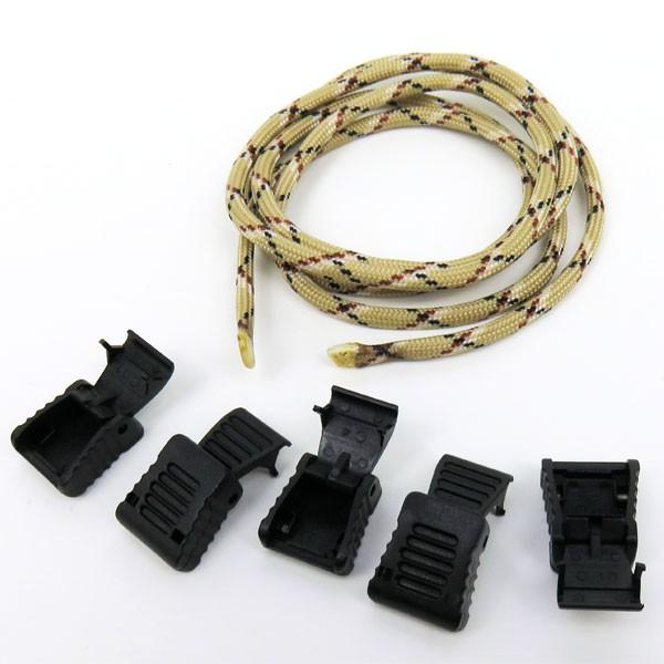 メール便送料無料 ジッパープレート補修 ジッパープルキット 4mm サンドカモ ZP-03 ウエスト...