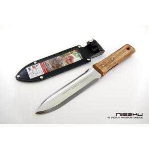 レジャーナイフ　波刃型 650　仁作　富田刃物