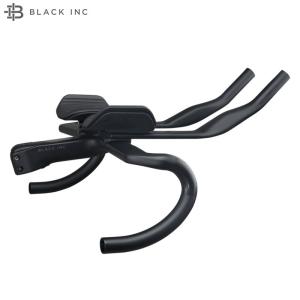 BLACK INC　ブラックインク エアロ 一体型 BarStem (エクステンションバー付き) AB03 360mm  ハンドル｜agbicycle