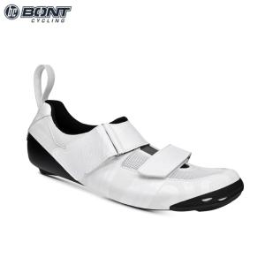 BONT ボント Riot TR+ スタンダードフィット Microfiber White/White [ユニセックス] トライアスロン用サイクリングシューズの商品画像