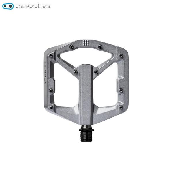 CRANK BROTHERS スタンプ 3(20〜) スモール グレーマグネシューム  ペダル