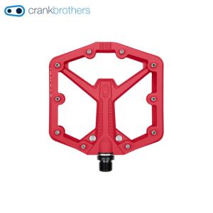 CRANK BROTHERS スタンプ 1 (GEN2) レッド ラージ  ペダル｜agbicycle