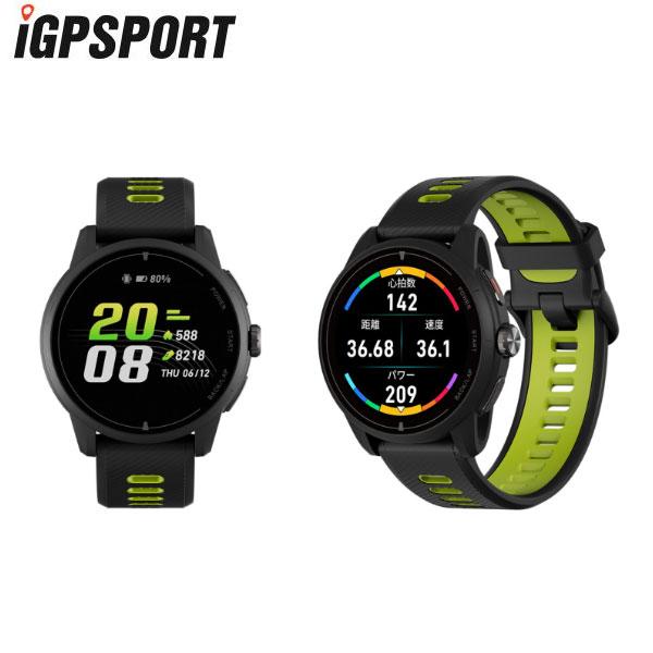 iGPSPORT/アイジーピースポーツ VeRun GPSスポーツウォッチ ブラック