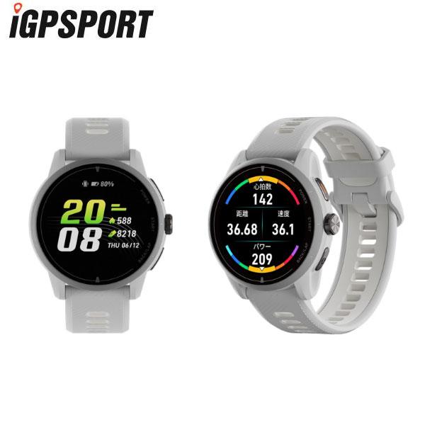 iGPSPORT/アイジーピースポーツ VeRun GPSスポーツウォッチ グレー