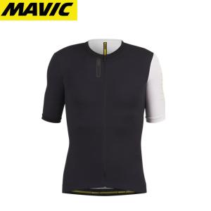 MAVIC マビック ESSENTIAL JERSEY BLACK/WHITE｜agbicycle