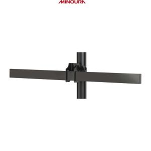 MINOURA ミノウラ 天井突っ張りタイプ 収納システム HobbyTower HH-2L ハンガーAタイプ角ロング 黒の商品画像