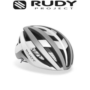 RUDY PROJECT ルディプロジェクト  ヘルメット VENGER ヴェンジャー ホワイト/シルバー S HL660100｜agbicycle