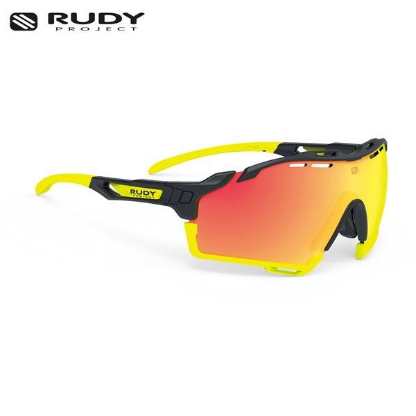 ルディプロジェクト CUTLINE カットライン マットブラックフレーム マルチレーザーオレンジレン...