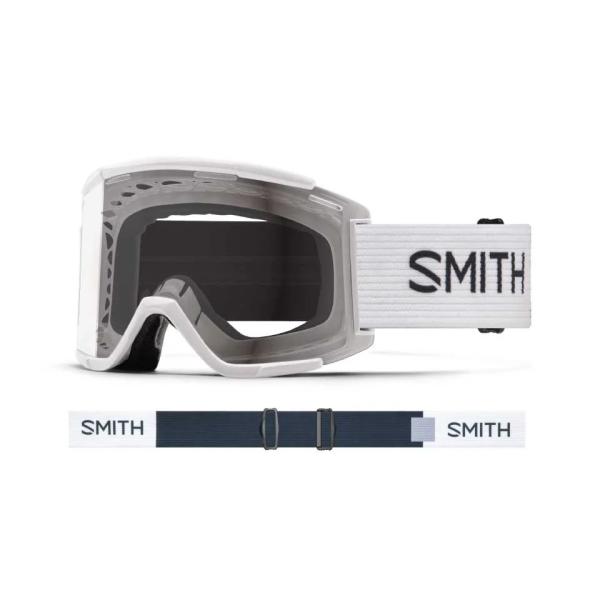 SMITH スミス ゴーグル SQUAD XL MTB フレームWHITE レンズClear
