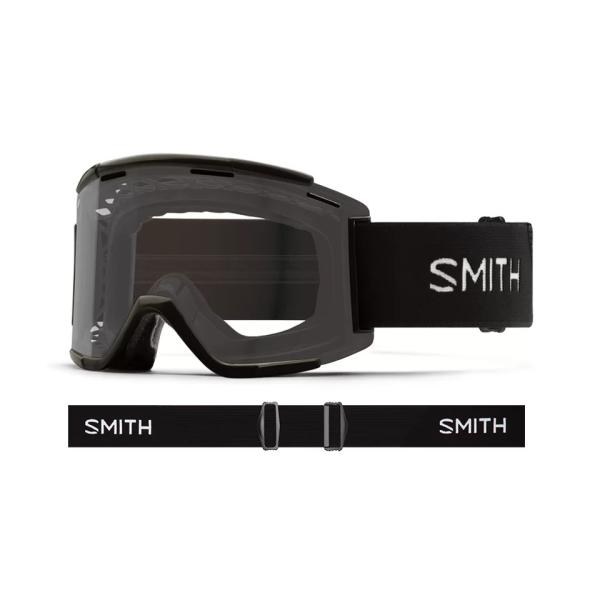SMITH スミス ゴーグル SQUAD XL MTB フレームBLACK レンズClear