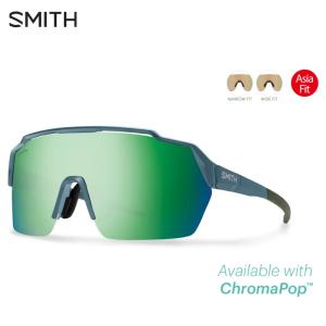SMITH スミス Shift Split MAG Asia Fit | Frame:Stone / Moss | Lens:CP-Green Mirror & Clear サングラス