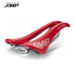 SELLE SMP セラSMP COMPOSIT RED コンポジット　レッド サドル｜agbicycle