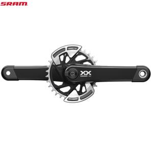 SRAM/スラム T-TYPE XX Eagle Spider Q174 CL55 DUB MTB Wide Black 32T  パワーメーター クランクセット｜agbicycle