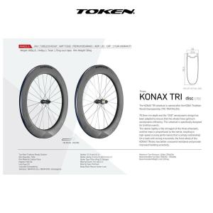 TOKEN KONAX TRI disc C76D シマノ10-12s｜agbicycle