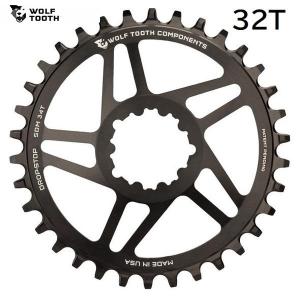 WolfTooth ウルフトゥース Direct Mount Chainring for SRAM GXP Cranks, Not Bash Ring Compatiable, 32t｜agbicycle