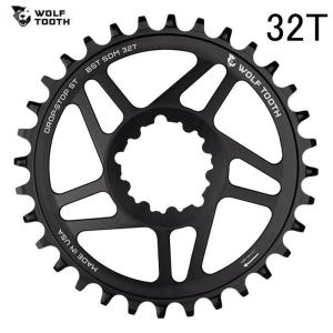 WolfTooth ウルフトゥース Direct Mount Chainring for SRAM Boost 32T DropStop ST  チェーンリング｜agbicycle