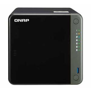 QNAP  キューナップ 2つの2.5GbE対応ポートとNAS機能を拡張できるPCIeスロットを1つ搭載 SMB向け4ベイNAS TS453D