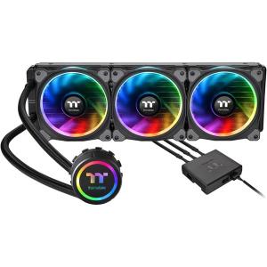 水冷一体型CPUファン Thermaltake サーマルテイク CL-W158-PL12SW-A Floe Riing RGB 360 TT Premium Edition 家電  新着