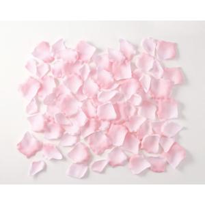 ecoローズペタル(ソフトピンク) FLE-7018／造花 フラワーシャワー バラ 花びら ピンク ...