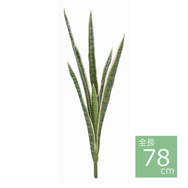 サンセベリアブッシュ(S)(グリーン/ホワイト)/78cm LEB-8055-S-GR-WH／フェイ...