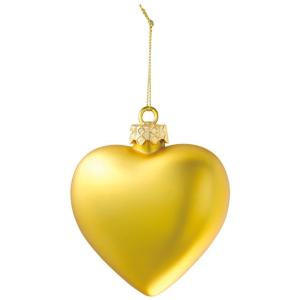 フロストハートオーナメント(L)(3ヶ/パック)(フロストゴールド) OXM-1262-L-FSGO...