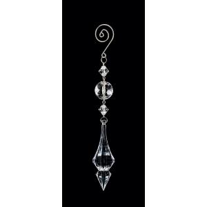 アクリルスピアハンギング(1ヶ/パック) OXM-1349／クリスマス 飾り オーナメント クリア素...