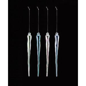 クリアオーロラアイシクル(S)(4本/パック) OXM-1380-S／クリスマス 飾り オーナメント...