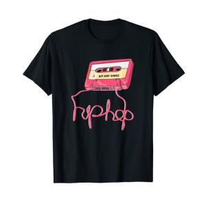 ヒップホップ ブレイクダンス 90's レトロ ヴィンテージ カセットテープ クラッシック ジャズ Tシャツ｜ageha-shop