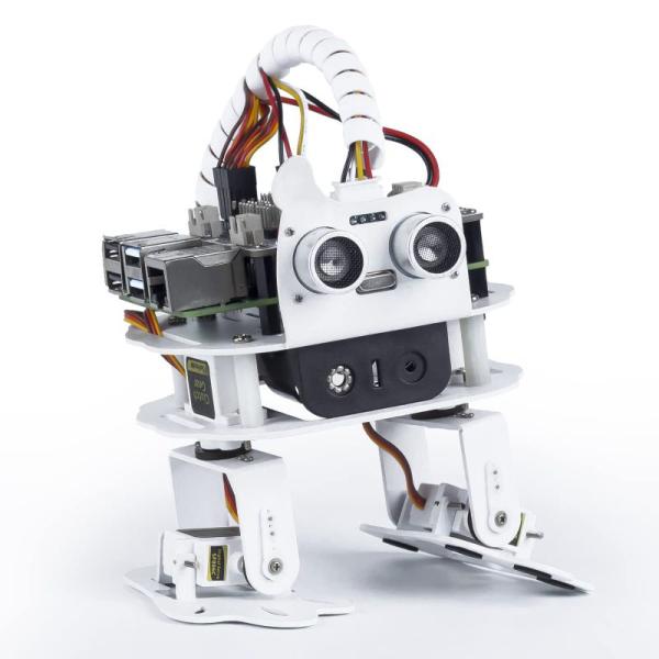 SunFounder PiSloth ラズベリーパイ AI プログラミング 4 DOF ロボットキッ...