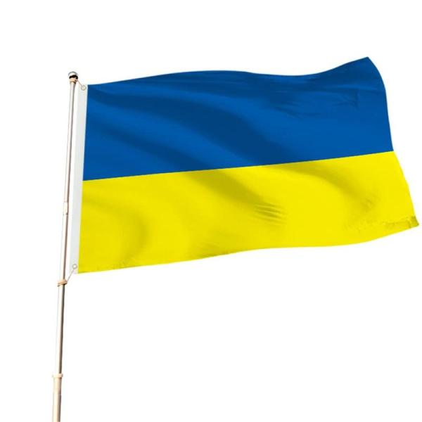 AISHITE ウクライナの旗 3x5 ウクライナの国旗 150＊90cm 屋外の旗 3x5フィート...