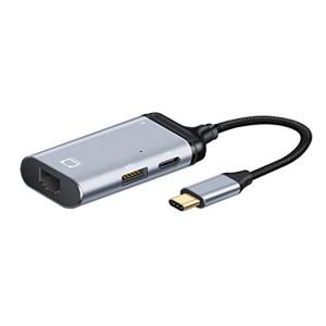 Chenyang USB-C Type-C USB3.1〜1000MbpsギガビットイーサネットネットワークLANアダプター（メスPD電源ポ｜ageha-shop